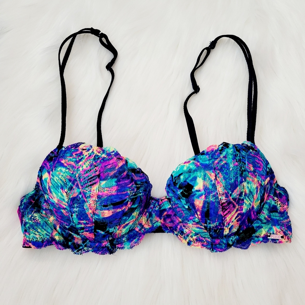 VS Victoria's Secret PINK lace bra